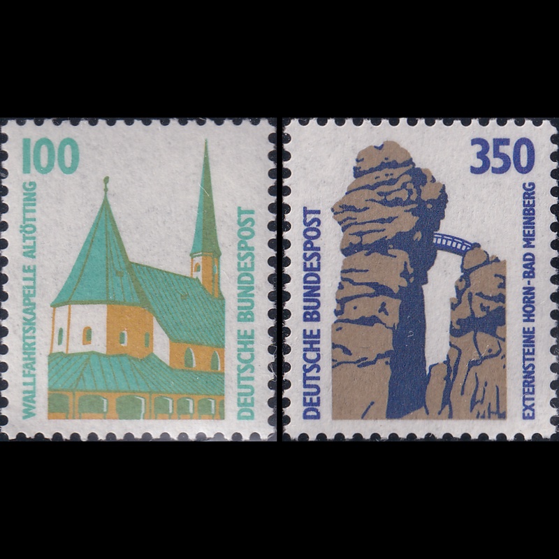 

Prangko Germany 1989 - Sightseeings