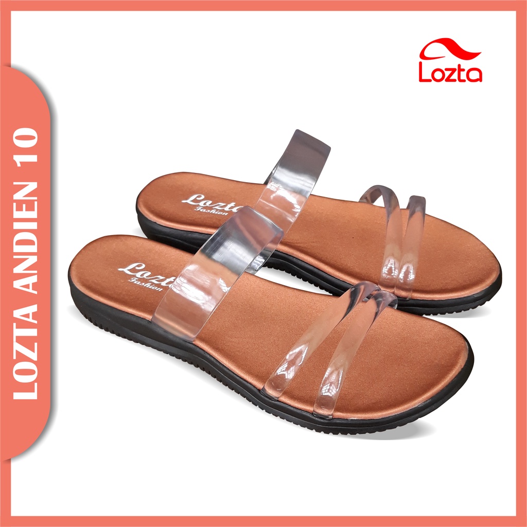 LOZTA - Sandal Wanita Lozta Andien 10 - Sandal Wanita Kaca - Sandal Wanita Selop Kaca