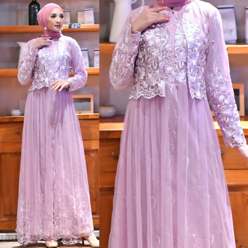 Gamis Frozen Free Masker Original Butik