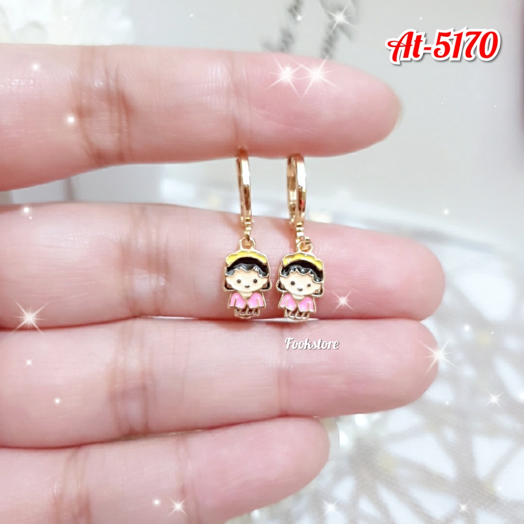 ANTING KARTUN PUTRI XUPING FASHION UNTUK ANAK DAN ABG