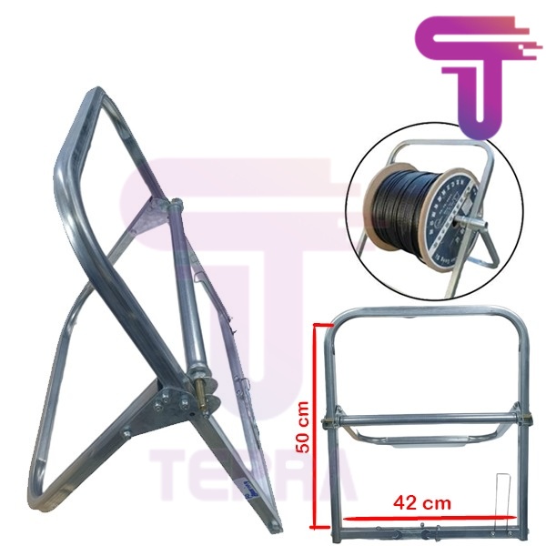 Roller Cable FO rack NO Tire with Bearing|Tool Alat Tarik Kabel