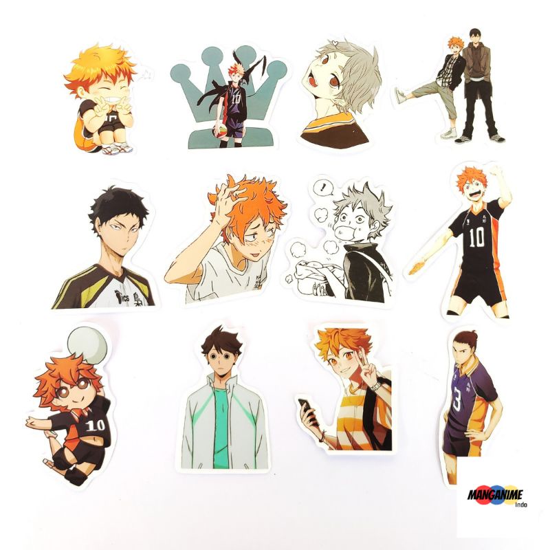 

Merchandise Anime Haikyuu Sticker Pack Vol 4 - Sticker Anime Haikyuu