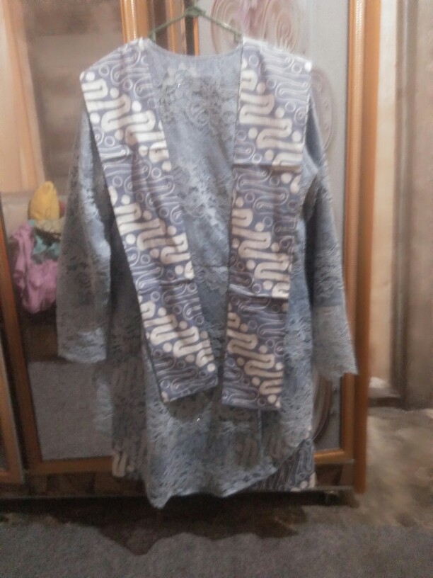 [new Product] Wou Batik Couple Zaina Kebaya Brokat Premium Mix Payet Mutiara Batik Couple Modern