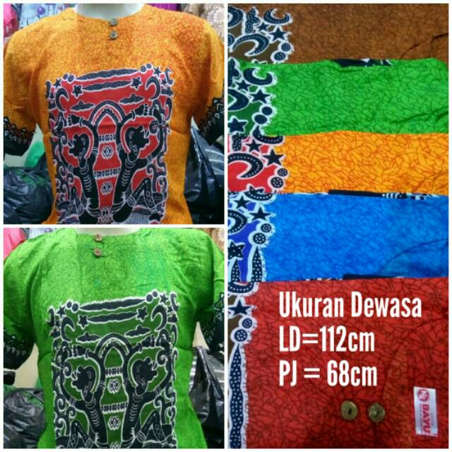 TERBARU Blouse Santai Bali Unisex Ukuran Dewasa