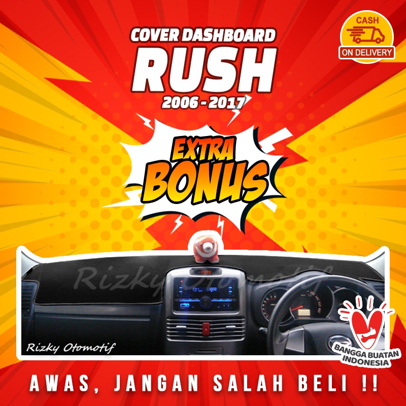 Jual Alas Dashboard Toyota Rush / Daihatsu Terios 20062017 Cover