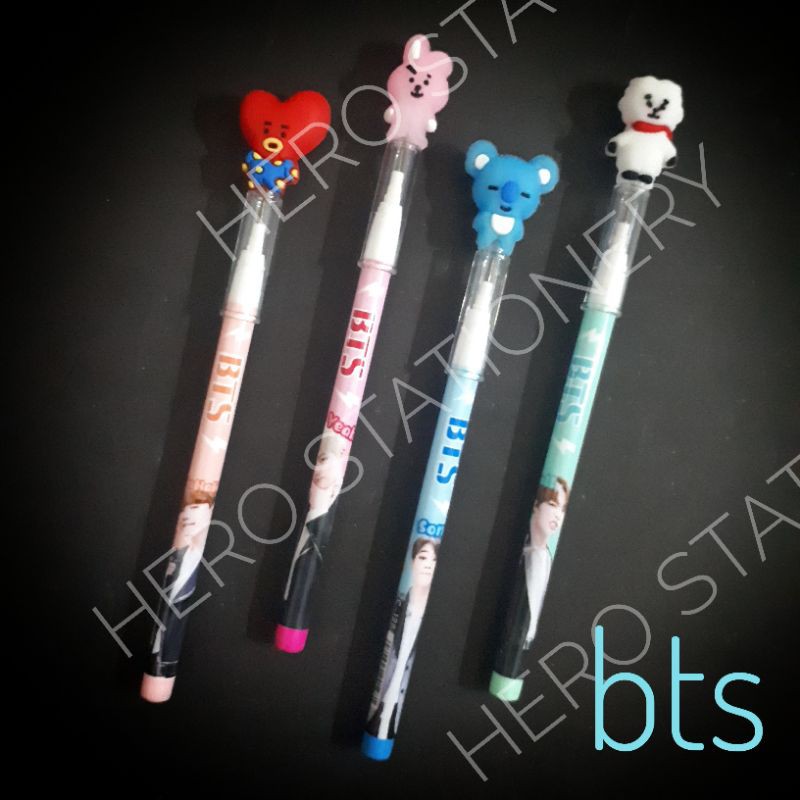 

Seri pensil bensia boneka fancy bts oppa korea 4 model