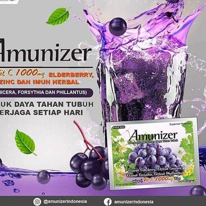 

[KODE T0LHG] AMunizer renteng isi 12 sachet