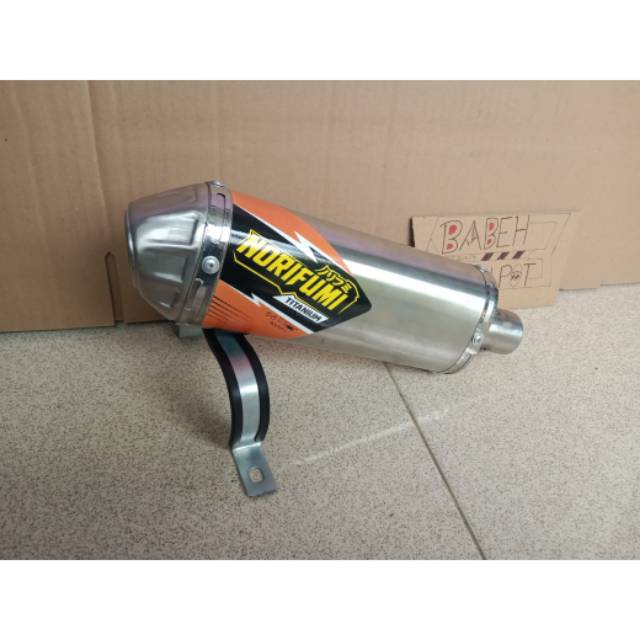 Silincer knalpot norifumi titanium pnp klx crf