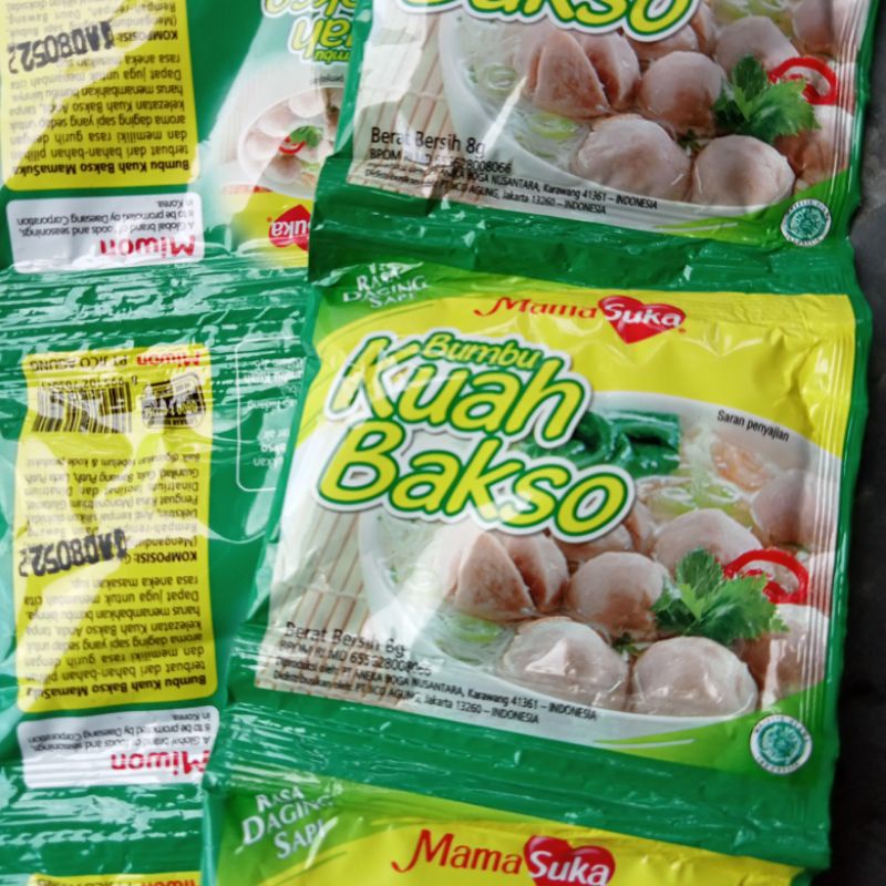 

Bumbu kuah bakso mamasuka