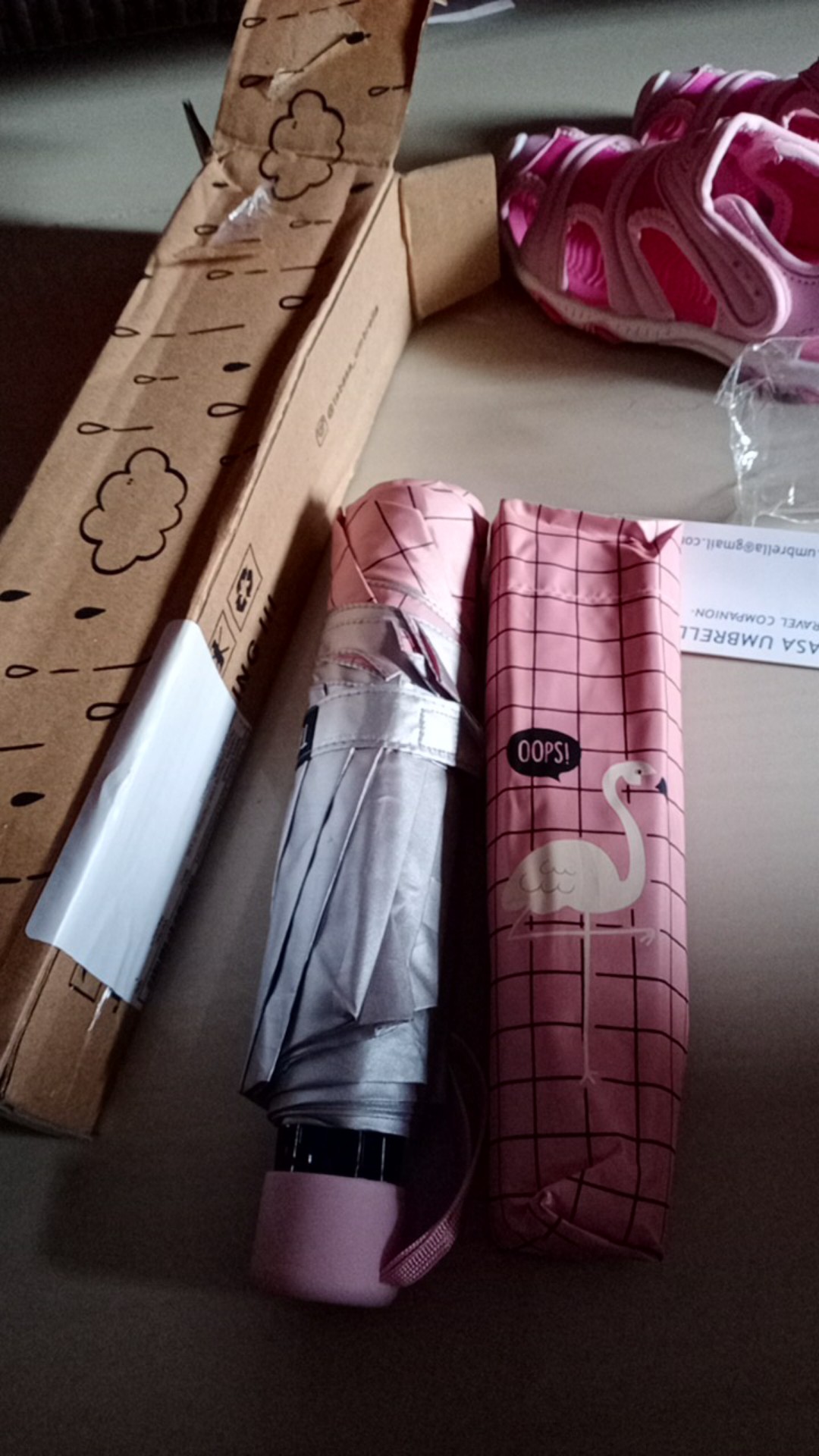 Tabasa Payung Lipat Flamingo Tl 110 Fancy Umbrella