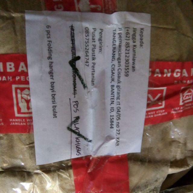 Folding Hanger Anak Besi / Gantungan Baju Bayi Bulat