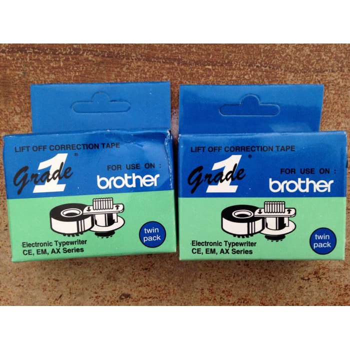 

Baterai Alkaline - Tinta Stempel - Plastik Wraping Lift Off Correction Tape Brother/Tip Ex Mesin