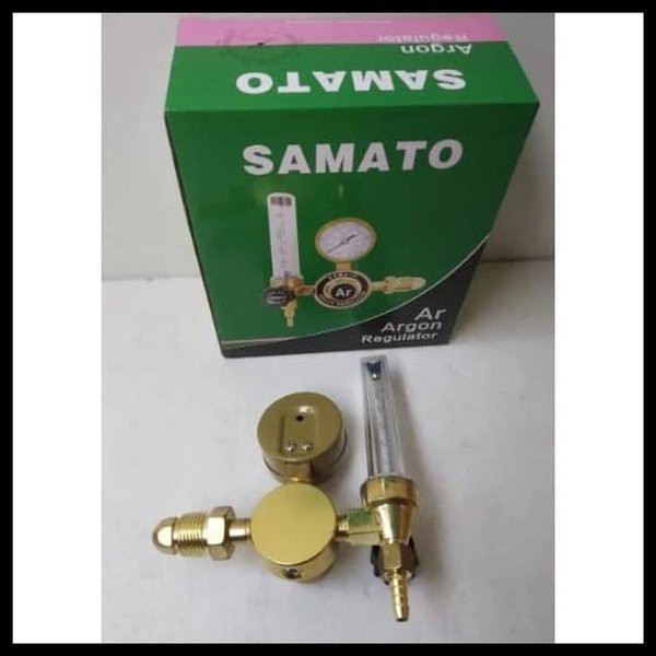 SAMATO Regulator Argon Samato Welder Las Regulator Las Karbit / SAMATO REGULATOR ARGON las yamato regulator gas argon