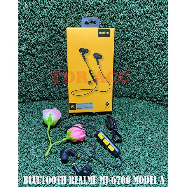 HANDSFREE HEADSET EARPHONE BLUETOOTH REALME MJ6700A MJ6700B