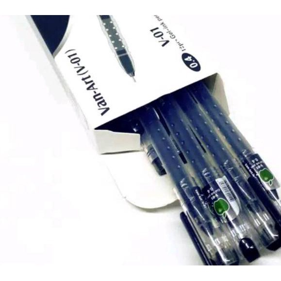 

X8827 Bolpoin New Gel Van-Art V-01 ( 1 kotak 12 pc) ㊊