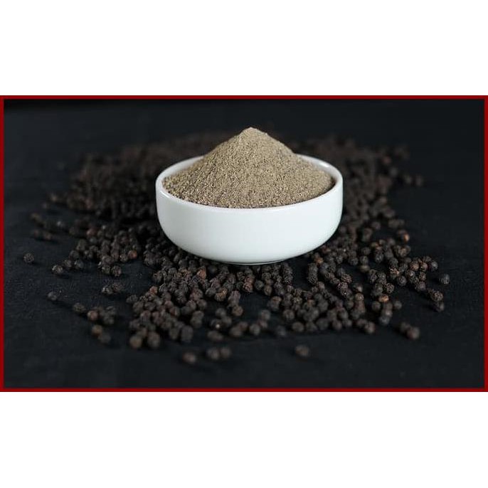 

BERKUALITAS! Merica Bubuk/Lada hitam bubuk/ Black Pepper Powder 50gr