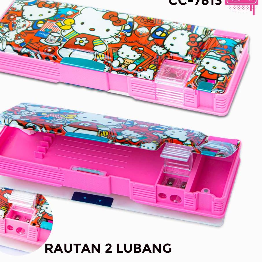 

Miliki Kotak Pensil / Tempat Pensil Karakter + Rautan CC-7813