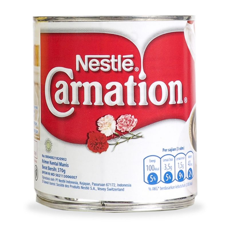 

susu carnation 370ml exp Juli 2022