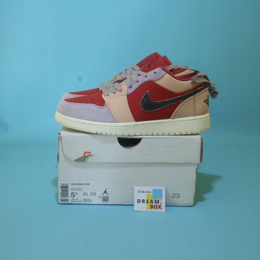 Nike Air jordan low canyon rust dusty pink