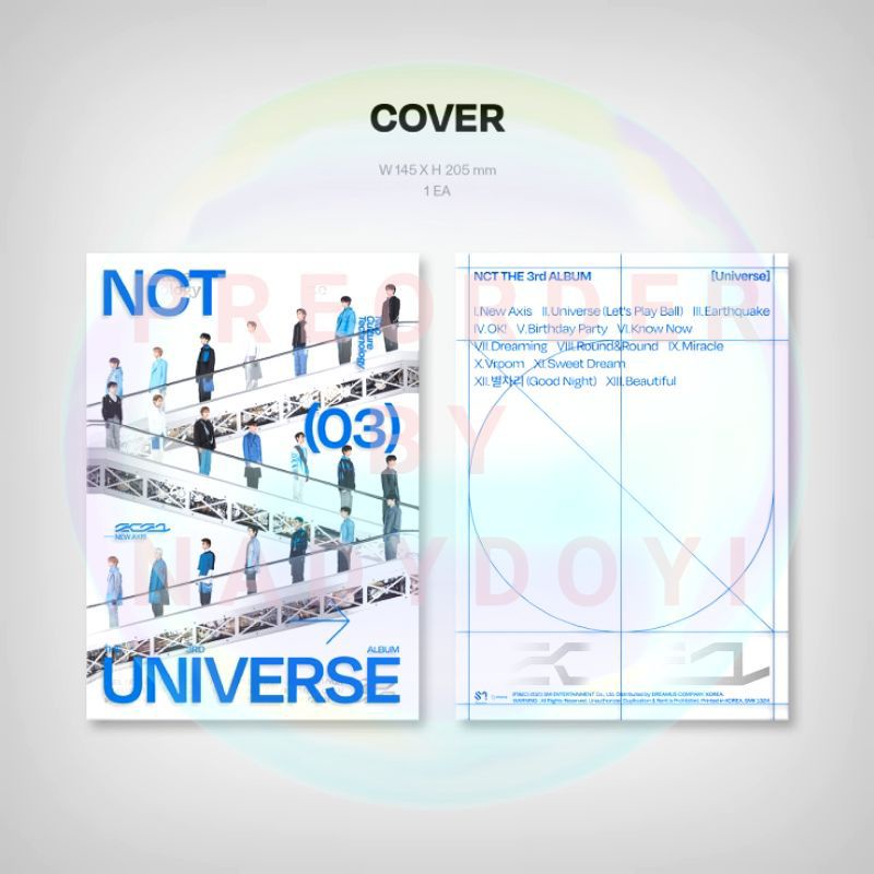 [PLNS] Sharing Album Universe Photobook ver NCT 2021 x Mecima Fansign Fs