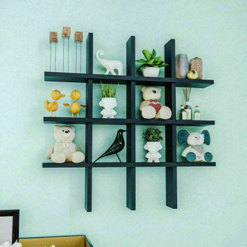 Rak Ikan Cupang Koi Hiasan Dalam Botol Dari kayu Tempel Minimalis Hiasan Dinding Tembok llcorp Rak B