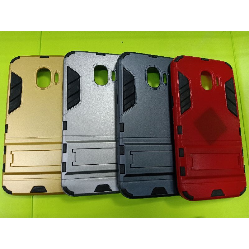case spigen robot + stand iron man Samsung J2 pro/ J2 pro 2018