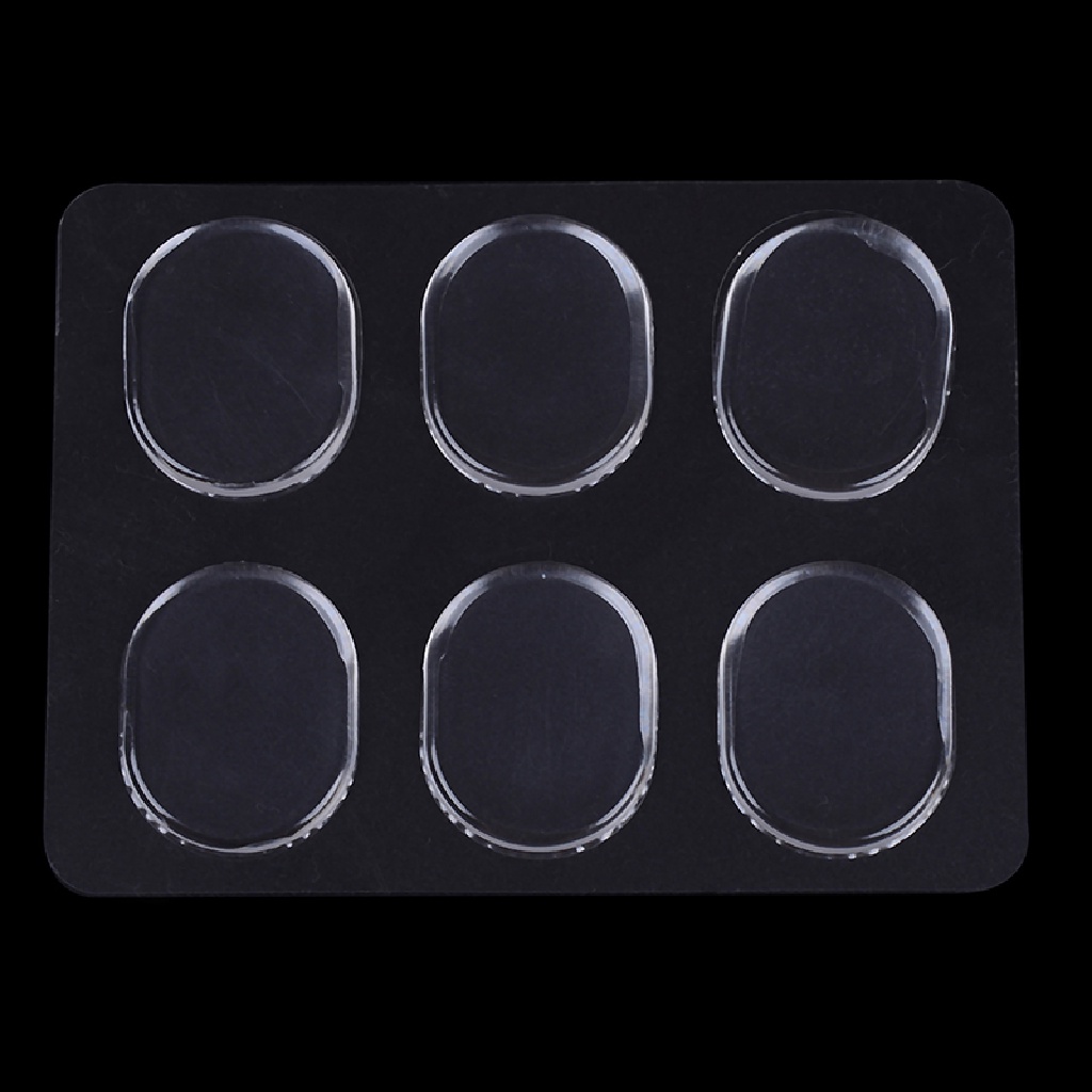 [birth] 6 Pcs Drum mute pad silicon gel muffler percussion instrument silencer practice [ID]