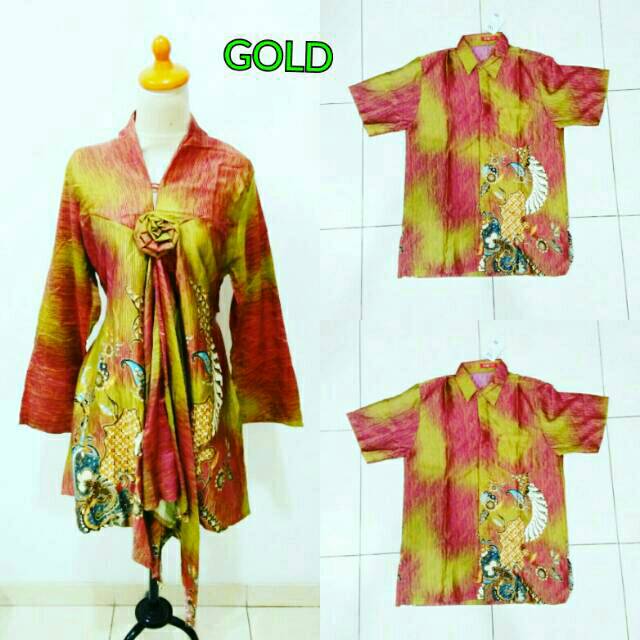 BATIK COUPLE PESTA KONDANGAN SEMI SUTRA SUTERA BAHAN SILKY