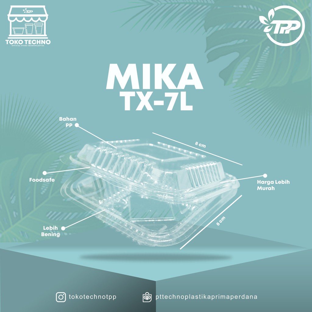 

Mika Plastika TX-7L Technoplastika isi @100pcs