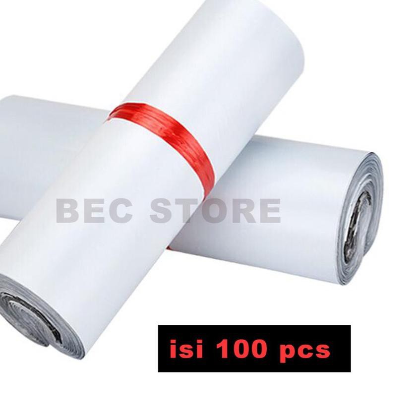 

(FR)Jualan,. [20x30] PLASTIK POLY MAILER PLASTIK PACKING ONLINE SHOP WARNA PUTIHada..