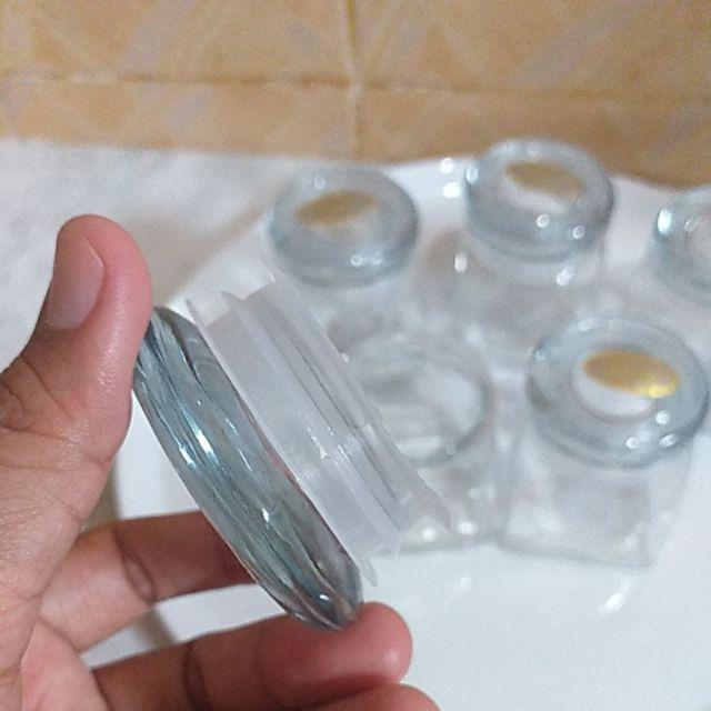 Keke Jar Kaca Mini 150 Ml / Toples Beling Mini Kedap Udara 150 Ml