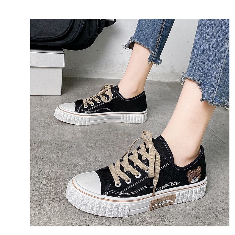 [DREAM] 102 Sepatu Sneakers Kanvas Wanita Casual Sport Shoes