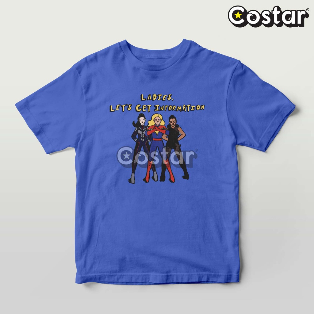 Kaos Miss Marvel Ladies Get Information Kamala Khan Bahan Combed Premium