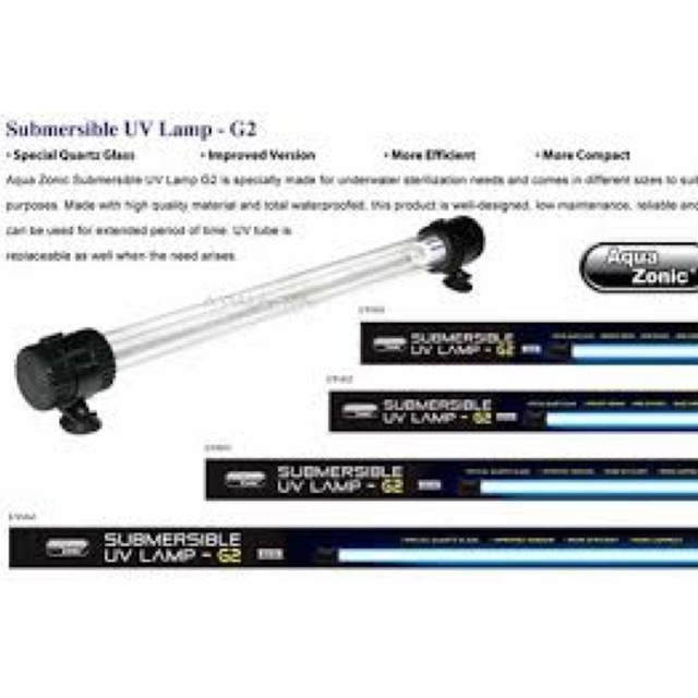 Aquazonic UV Sterilisasi Lampu Uv Penjernih Air Kolam Membunuh Kuman