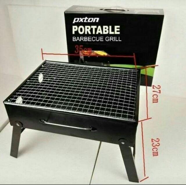 Pemanggang Portable Yang Bisa Di Lipat (pangangan Bbq)