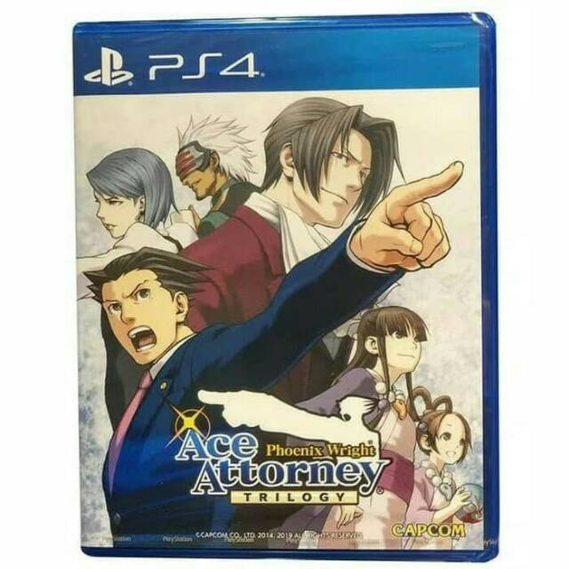 PS4 ACE ATTORNEY PHOENIX WRIGHT TRILOGY