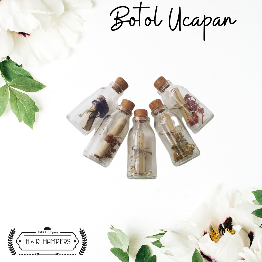 BOTOL UCAPAN HAMPERS / GIFT