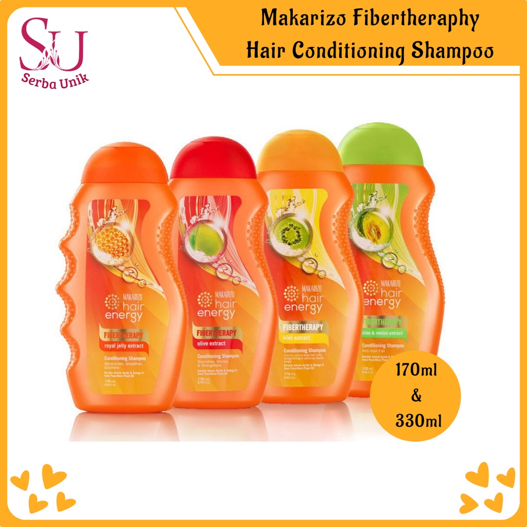 Makarizo Hair Energy Fibertheraphy Conditioning Shampoo 170ml &amp; 330ml