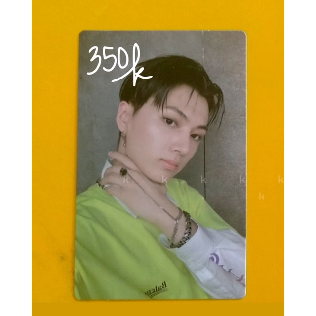 enhypen jay fever benefit photocard pc