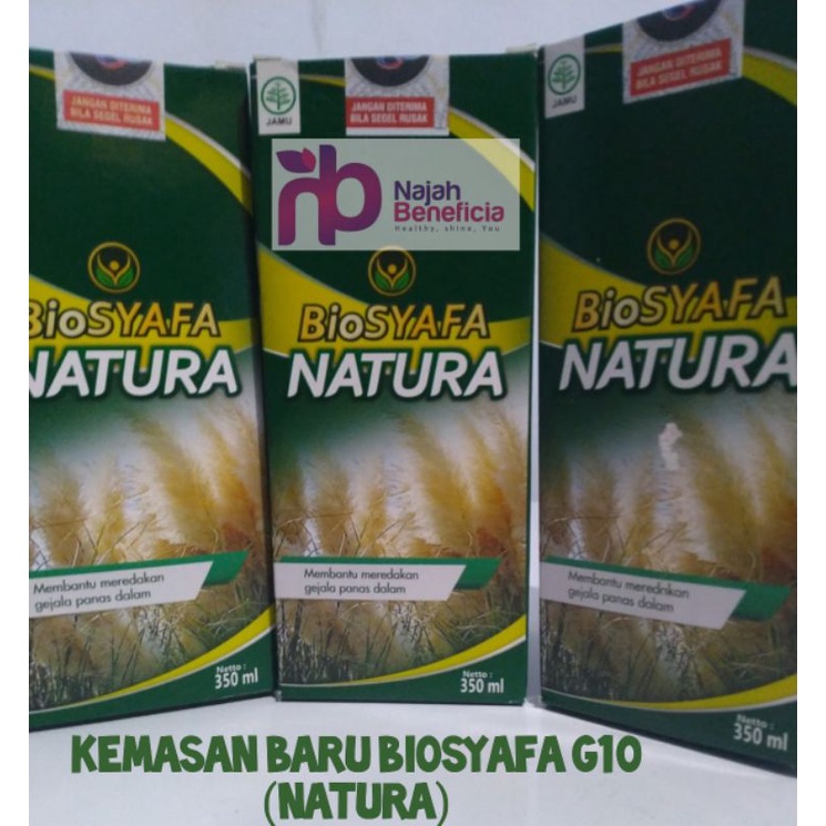 BIOSYAFA NATURA G10 Probiotik Siklus