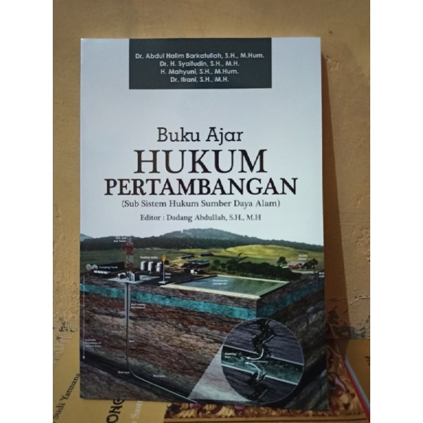 Buku Hukum - Buku Ajar Hukum Pertambangan.