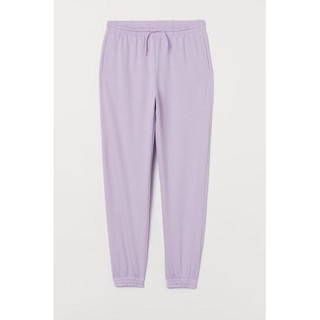 produck Celana  Jogger  Hm Women Hight Waist Purple 