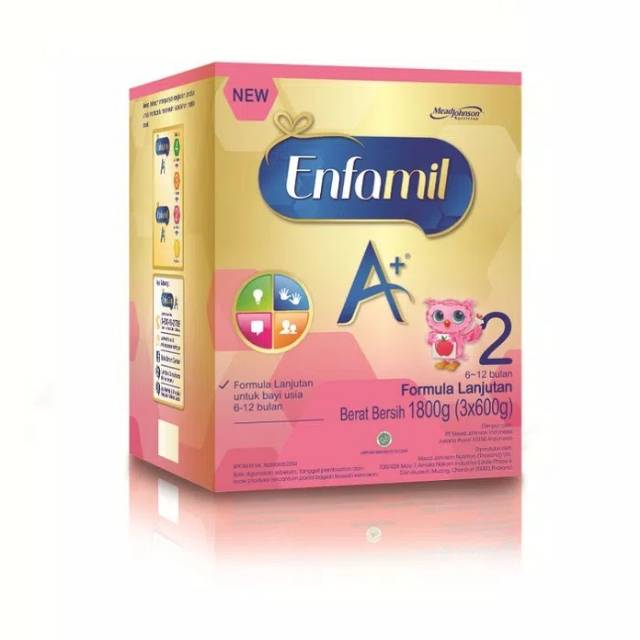 Enfamil 2 1800 Gram 6 12 Bulan Shopee Indonesia