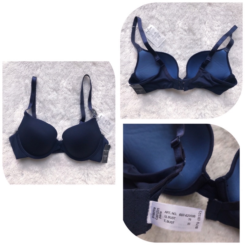 pierre cardin' bra 607-62059B original push up branded cut label