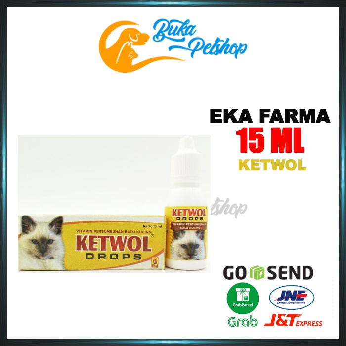 Vitamin Bulu Kucing EKA FARMA KETWOOL 15ml