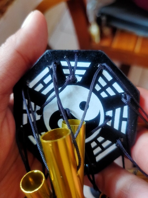 Lonceng Angin Feng Shui Yin Yang Wind Chime