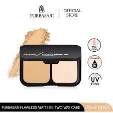 Purbasari Flawless Matte BB Two Way Cake