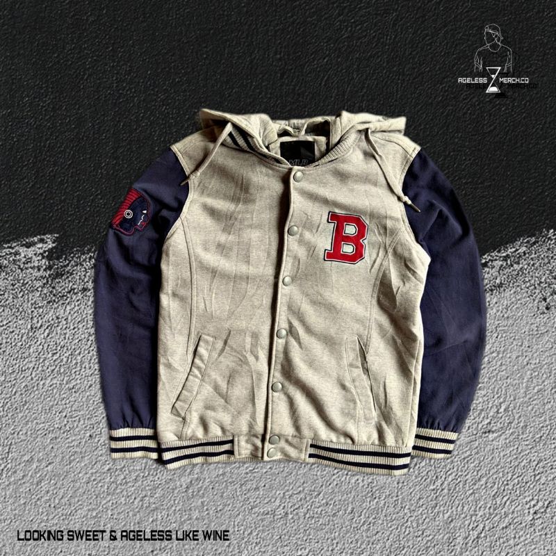 Jacket MLB Red Indians Varsity Vintage Second