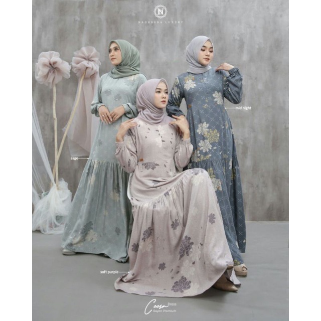 COD ☑️ CEERA DRESS BY NADHEERA LUXURY / GAMIS KONDANGAN NADHEERALUXURYOFFICIAL