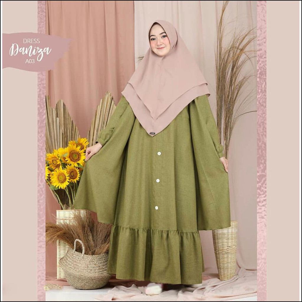 Fash Daniza Dress Muslim Gamis Amanda Dress